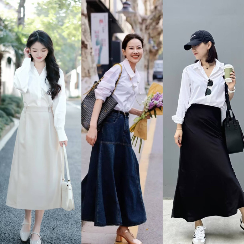 Đừng chỉ mãi diện sơ mi trắng với quần jeans, loạt váy dài này mới là amp;#34;vũ khíamp;#34; giúp bạn mặc lên sang chảnh tức thì - 1