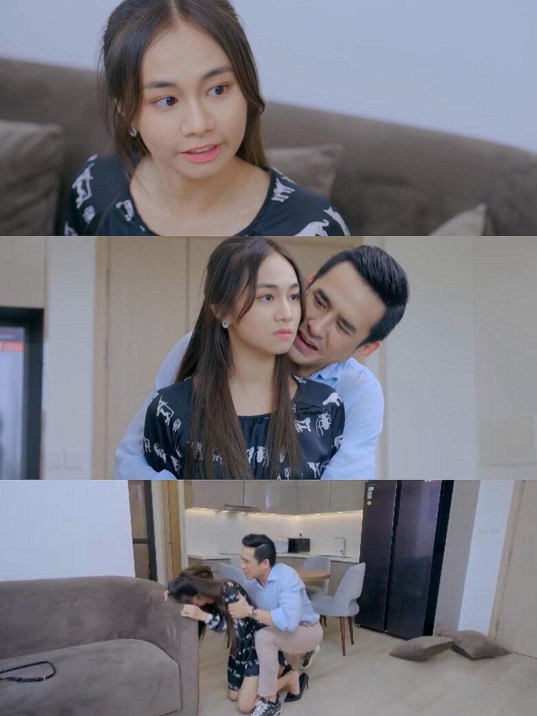 Ngân Hòa được cư dân mạng đặt cho danh xưng tiểu tam đáng ghét nhất màn ảnh Việt hiện tại. 