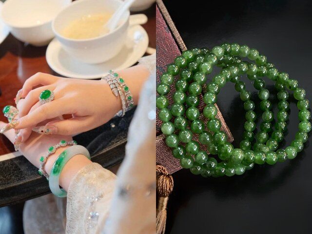 Ngọc phỉ thúy (jadeite) là loại ngọc quý hiếm, có độ cứng cao, màu sắc tươi sáng và độ trong tốt. Ngọc bích (nephrite) phổ biến hơn, màu trầm, độ trong thấp hơn nhưng lại có độ dẻo dai cao, ít nứt vỡ.