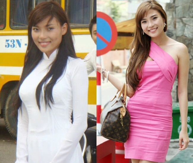 Nhan sắc thời mới vào nghề của diễn viên Thúy Diễm.
