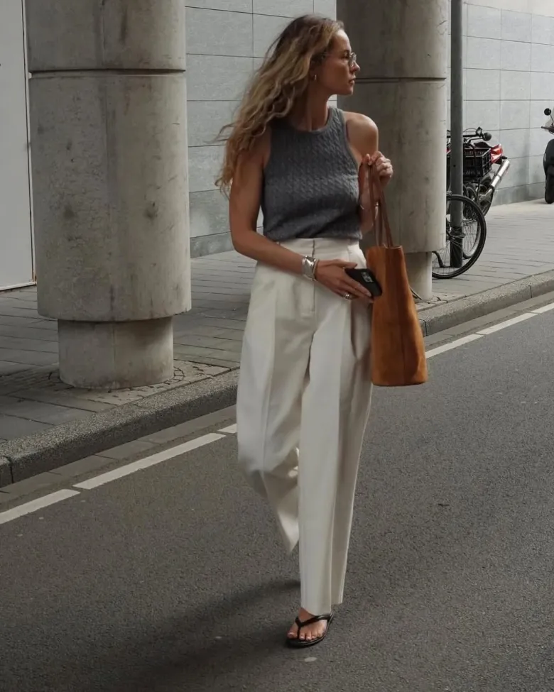 Tại sao phụ nữ Pháp không còn thích mặc quần short vào mùa hè nữa? Những người sành thời trang đều mặc kiểu quần này - 3