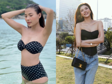 "Nữ hoàng áo tắm" đóng phim rồi cưới luôn bạn diễn quê Đồng Tháp: U40 "hồi xuân" trẻ xinh bất chấp, diện toàn đồ khoe dáng chuẩn