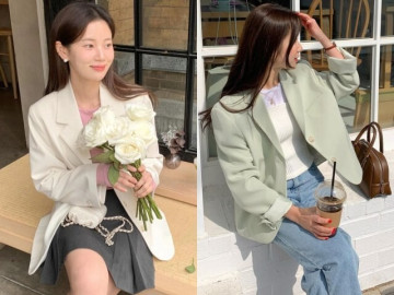 Thời trang - Đừng mặc mỗi blazer đen chán ngắt, đây mới là lựa chọn nâng tầm nhan sắc, diện lên đẹp hẳn ra