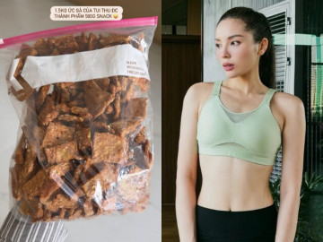 Món bim bim ăn nhiều không lo béo bụng được Kỳ Duyên yêu thích