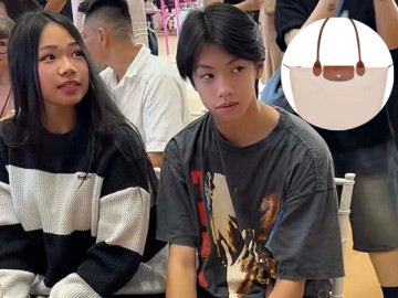 Chiếc túi "hàng hiệu quốc dân" Subeo xách khi sánh đôi bạn gái