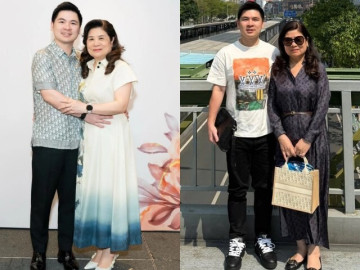 Mẹ chồng Đỗ Mỹ Linh diện set đồ gần 200 triệu đồng mừng tuổi mới