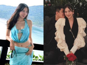 "MC đẹp nhất VTV" khoe đường cong cực phẩm sau 1 năm sinh nở, đúng chuẩn "gái một con trông mòn con mắt" 