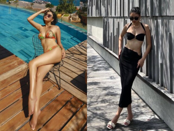 Đẹp - Mỹ nhân Nghệ An cao 1m75 như chị em sinh đôi với Tăng Thanh Hà, U30 mặc bó sát khoe đường cong đẹp hút hồn