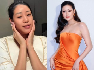 Mặt mộc gây ngỡ ngàng của Hoa hậu Khánh Vân ở tuổi 31