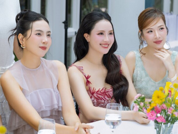 Đẹp - Hồng Diễm U45 vẫn trẻ như mới ngoài 30, chung khung hình với Mai Ngọc và Đan Lê vẫn đẹp khó rời mắt