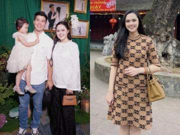 Thời trang - Vợ cầu thủ Duy Mạnh chăm xách túi Hermes hơn nửa tỷ đồng