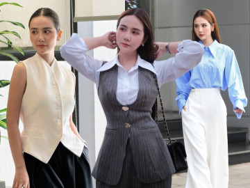 Thời trang - Mỹ nhân phim giờ vàng VTV diện đồ công sở chuẩn sách mẫu mặc đẹp: Chị em 30+ xem xong chỉ muốn học theo ngay