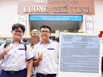 Đề thi Ngữ Văn lớp 10 ở TP.HCM gây bất ngờ, thí sinh đánh giá có độ phân hóa cao, nhiều sĩ tử tự tin làm tốt