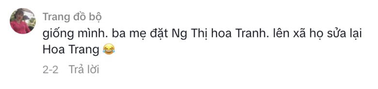 Chia sẻ thú vị từ chính chủ sở hữu tên gọi bố mẹ đặt cho mình.