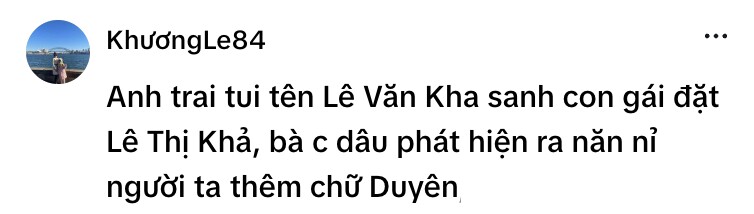 Chia sẻ câu chuyện đặt tên của một tài khoản mxh gây chú ý.