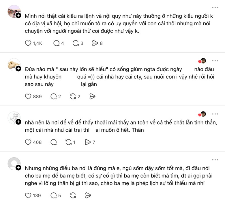 Bố Việt lập bảng nội quy gia đình dài ngoằng, yêu cầu con amp;#34;khi chào bố mẹ phải dừng lại 5 giâyamp;#34; khiến cõi mạng tranh cãi - 2