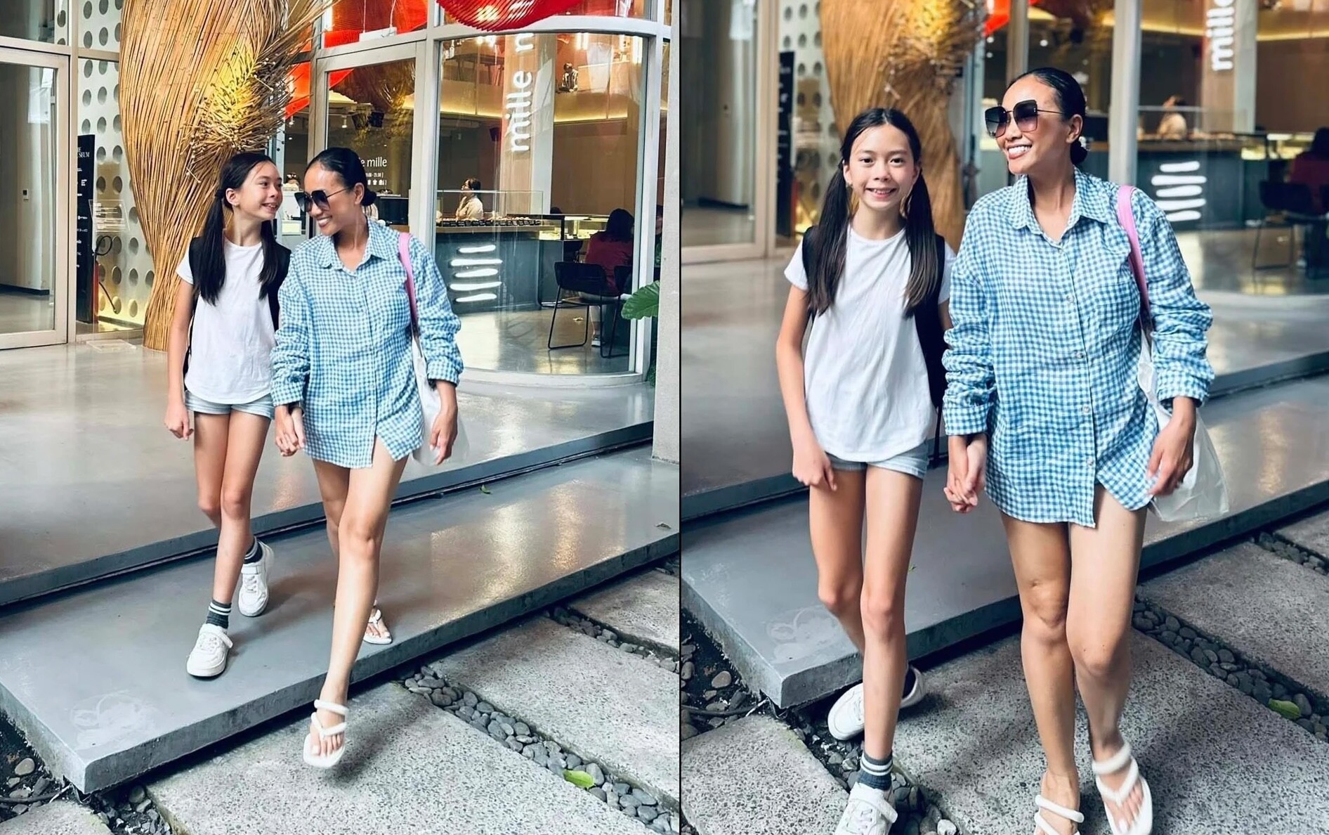 Đoan Trang hài hước khoe con gái 12 tuổi có cặp giò amp;#34;người mẫu đang lênamp;#34;, bí quyết nhờ làm việc này mỗi ngày - 1