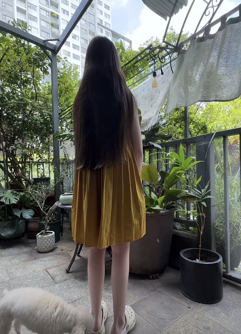 Elly Trần khoe đoạn video 1 phút cùng con gái viral MXH, Cadie Mộc Trà gây ngỡ ngàng vì dậy thì như thiếu nữ - 3
