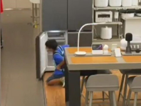 Yêu con - Bé trai tiểu học cố tình giấu vở bài tập vào tủ lạnh ở TTTM để "tiêu huỷ" khiến dân tình "cười ra nước mắt"