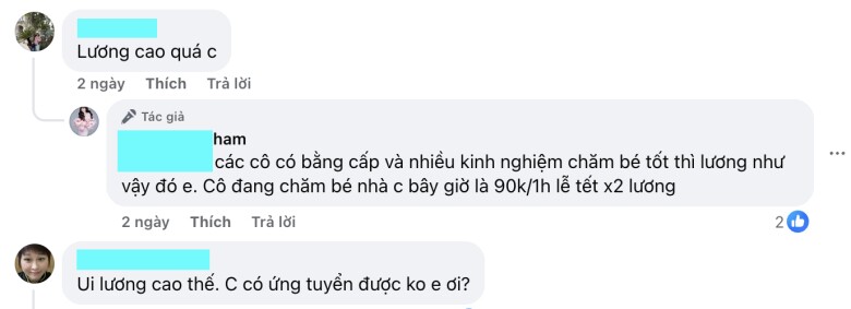 Chị em xôn xao chuyện mẹ Hà Nội đăng tin tuyển bảo mẫu cho con trai 2 tuổi, lương 50-60 triệu/tháng - 3