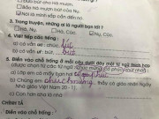 Yêu con - Học sinh làm bài tập điền thành ngữ "Con hơn cha là nhà…", đáp án bé đưa ra ngoài sức tưởng tượng của cô giáo