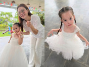 Yêu con - Phạm Quỳnh Anh làm trợ lý đưa con gái đi diễn show, ủng hộ ái nữ theo nghề ca sĩ của mẹ
