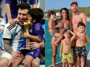 Yêu con - Lionel Messi mỗi năm chi 3,5 tỷ đồng học phí cho con, dạy con 2 điều khác hẳn Cristiano Ronaldo