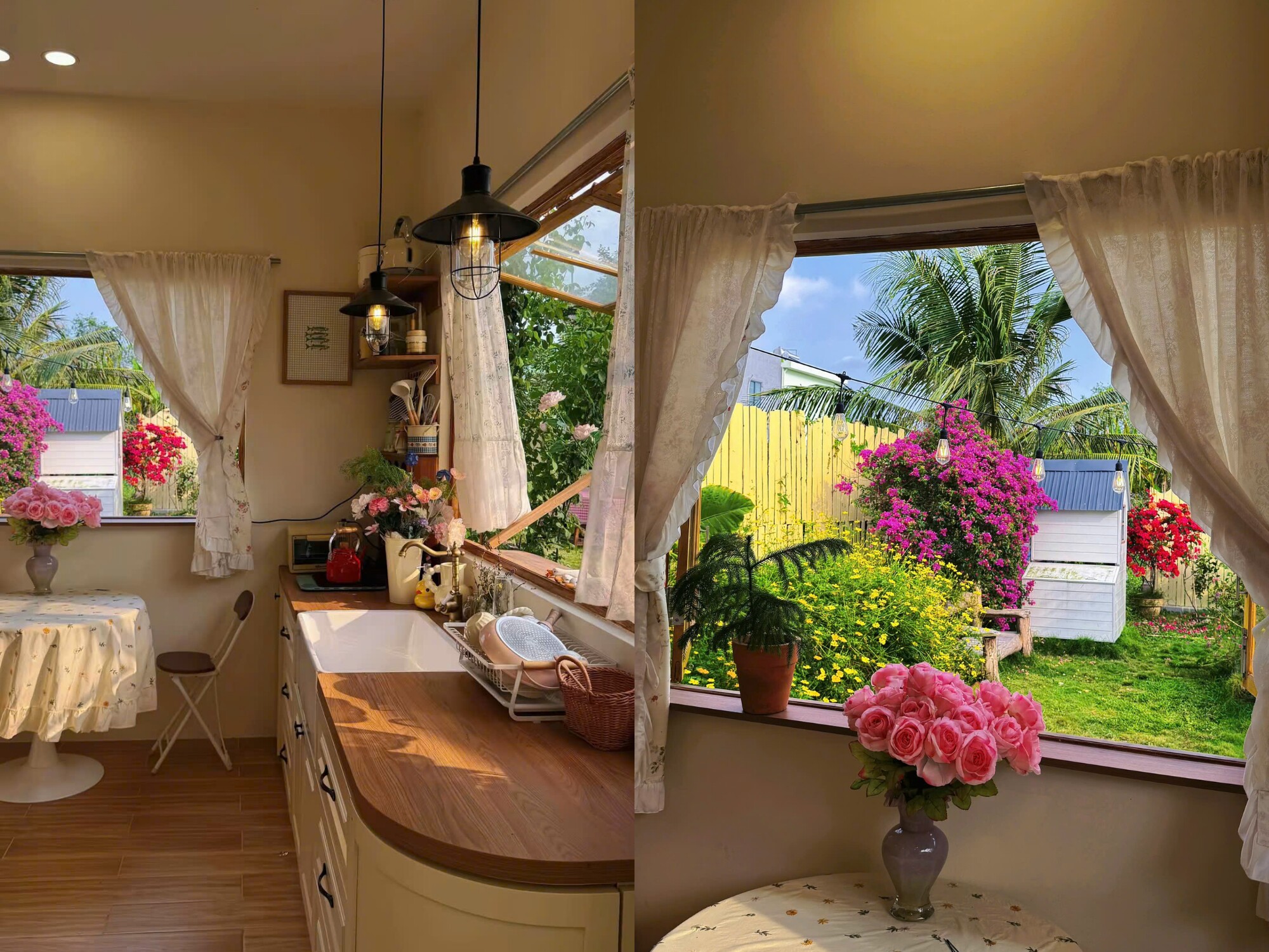 Nghỉ việc văn phòng ở nhà chăm con, mẹ 9X chi 900 triệu xây nhà vườn 1000m2 ở Vĩnh Long đẹp như cổ tích - 7