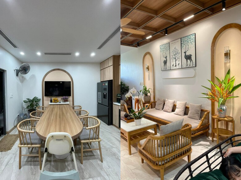 Cặp vợ chồng U40 Phú Thọ làm nhiều công việc, kiếm tiền xây căn nhà 2 tầng phủ đầy cây xanh, đẹp mát mắt - 2