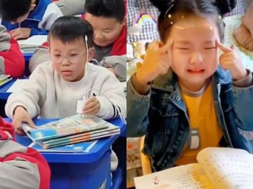 Cười xỉu với 7749 kiểu ôn thi cuối kỳ của các sĩ tử nhí, nhìn là biết tương lai bố mẹ họp phụ huynh cười hay mếu