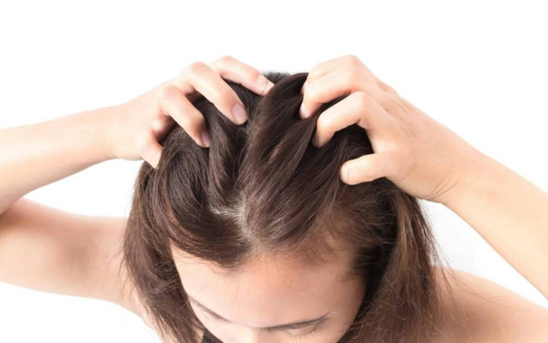 Massage vài phút mỗi ngày giúp cải thiện lưu thông máu đến da đầu.