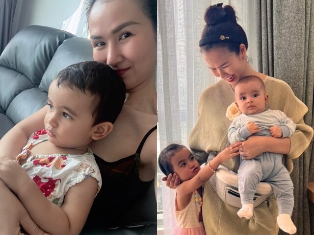 Giải trí - Võ Hạ Trâm như bị bóp nghẹt lồng ngực vì chuyện thương tâm của 2 đứa trẻ, xót xa đăng ảnh ôm con lai Ấn