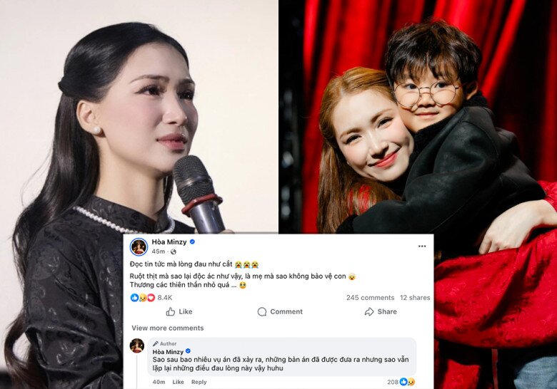 Là một người mẹ, Hòa Minzy không thể im lặng khi vẫn còn những câu chuyện đau lòng về vấn nạn bạo hành trẻ em tồn tại trong xã hội.