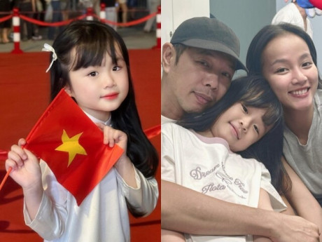 "Con gái 8 tuổi" của Thái Hòa có đôi mắt đẹp nhưng dễ khóc, đã biết kiếm tiền để tương lai xây nhà cùng mẹ