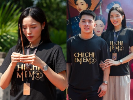 Hoa hậu Kỳ Duyên áp lực khi đóng vai Thị Mầu trong phim điện ảnh "Chị chị em em 3" 