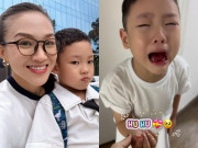Giải trí - Con trai "tổng tài" của Phan Đinh Tùng gặp cú sốc đầu đời, khóc hết nước mắt lúc ăn cơm 