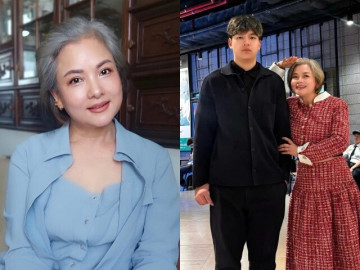 Nữ NSND là Đại tá nổi tiếng với mái tóc bạc, lấy Giám đốc đẹp trai nhất màn ảnh sinh con toàn "cực phẩm"