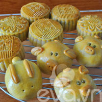 Bánh Trung thu tốc hành nhân custard - 18