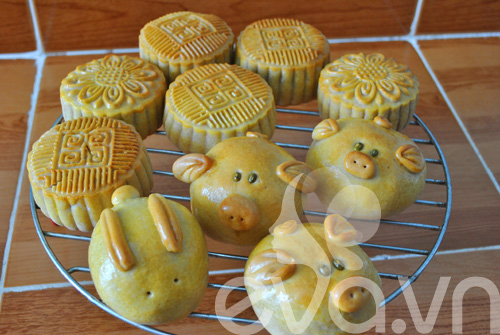 Tự làm bánh trung thu thập cẩm - 13