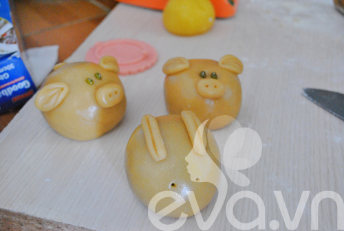 Tự làm bánh trung thu thập cẩm - 9