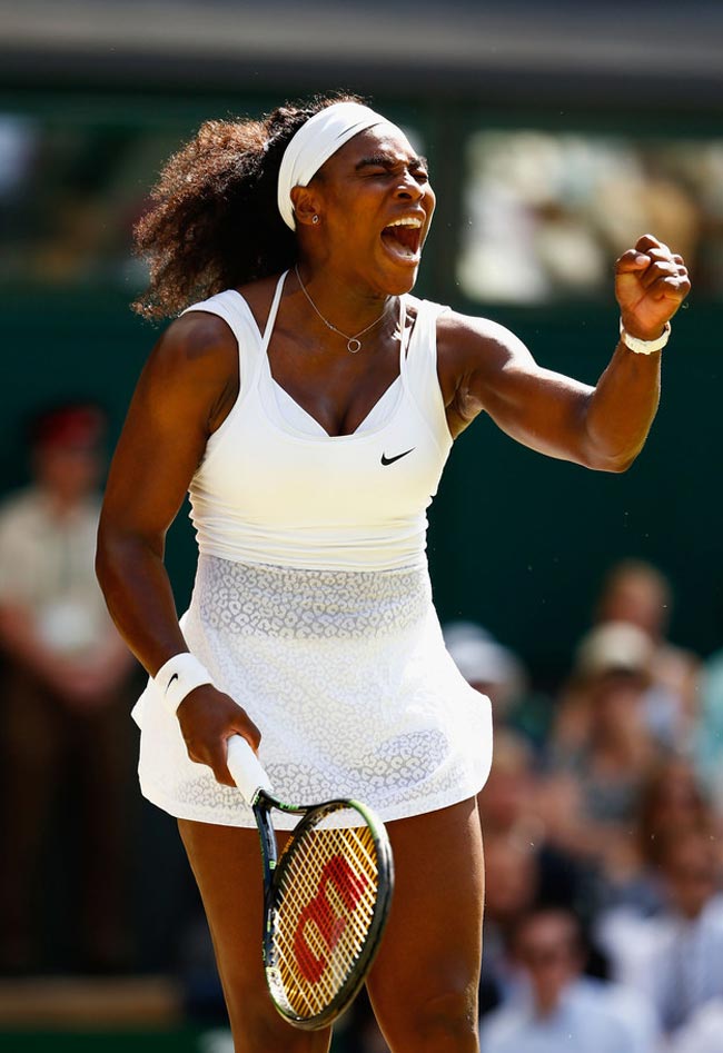 Một trang phục xuyên thấu hợp thời trang của Serena Williams tại giải Wimledon năm nay.
