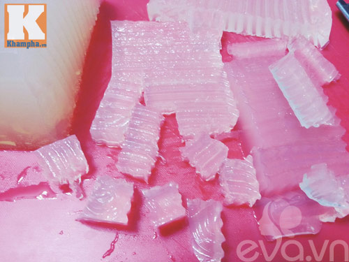 Rau câu rong biển mát lạnh ngày nắng