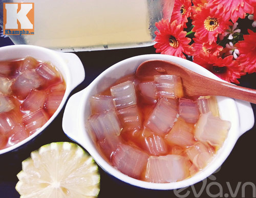 Rau câu rong biển mát lạnh ngày nắng