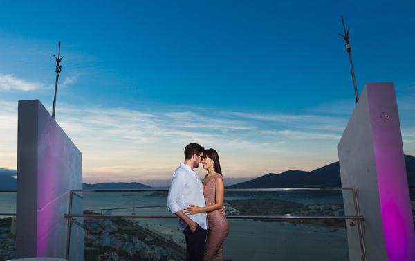 Siêu mẫu Hà Anh dùng máy bay trực thăng tới đám cưới - 6