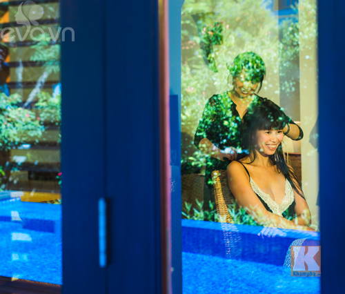 Siêu mẫu Hà Anh dùng máy bay trực thăng tới đám cưới - 8