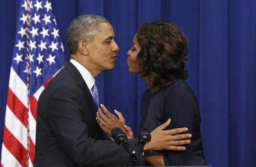 Lời chúc sinh nhật của bà Obama dành cho chồng trên Twitter hút trăm ...