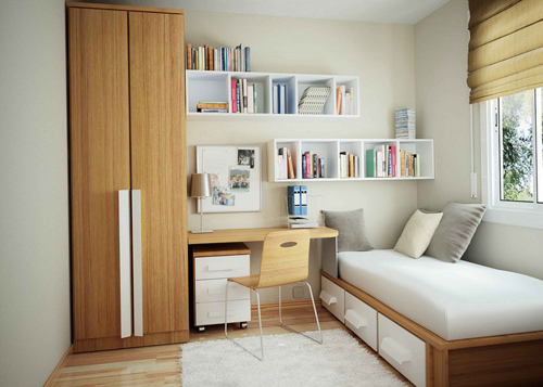9 ý tưởng thông minh hô biến phòng ngủ nhỏ hẹp trở nên rộng rãi