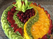 Bếp Eva - Trổ tài trang trí đĩa hoa quả khiến mẹ chồng cũng phải tấm tắc khen