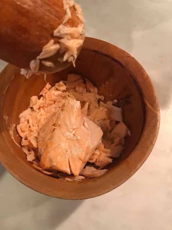 Phan Như Thảo chia sẻ cách làm ruốc cá hồi ướp sữa mẹ cho con sơ sinh ăn dặm - 8