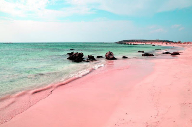 Nằm trên đảo Harbour ở Bahamas, Pink Sands là một trong những bãi biển sắc màu nổi tiếng nhất thế giới.
